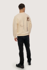 Light Muse Sweatshirt - Warm Beige Unisex | Les Muses Belgium