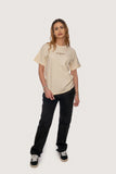 Dawn Muse Tee - Soft Beige Unisex | Les Muses Belgium