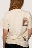 Dawn Muse Tee - Soft Beige Unisex | Les Muses Belgium