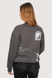 Shadow Muse Sweatshirt - Urban Grey Unisex | Les Muses Belgium