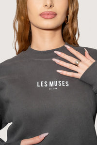 Shadow Muse Sweatshirt - Urban Grey Unisex | Les Muses Belgium