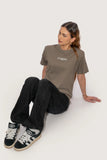 Muse of Earth Tee - Subtle Khaki Unisex | Les Muses Belgium